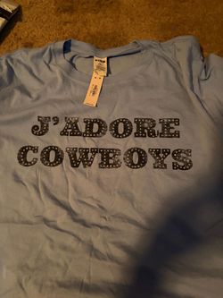 Cowboys Bedazzled Shirt