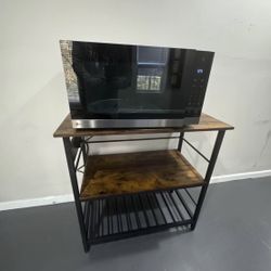 Brand New Lg Microwave And Stand 