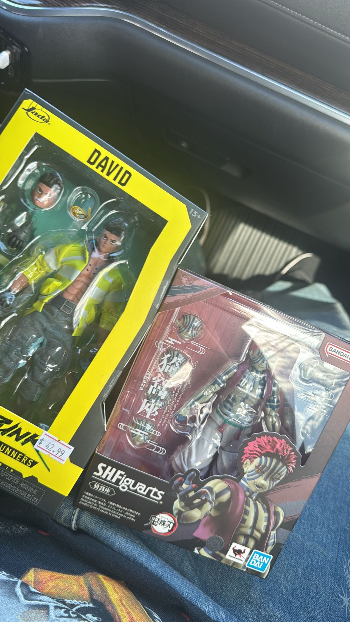 SEALED Jada Toys David cyberpunk edgerunners & SHF AKAZA