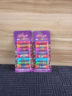 Kellogg's All Together Cereal Flavored Lip Balm 8-Count set