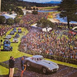 Pebble Beach Concourse d'Elegance Poster