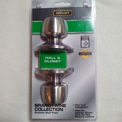 DEFIANT Hall & Closet Door Knobs - New