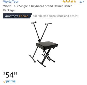 Keyboard Stand And Bench Combo For Sale In Stockbridge Ga Offerup