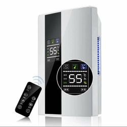 2.2L Quiet Air Dehumidifier & Purifier 2-in-1 Sleep Mode Humidity Remote Control