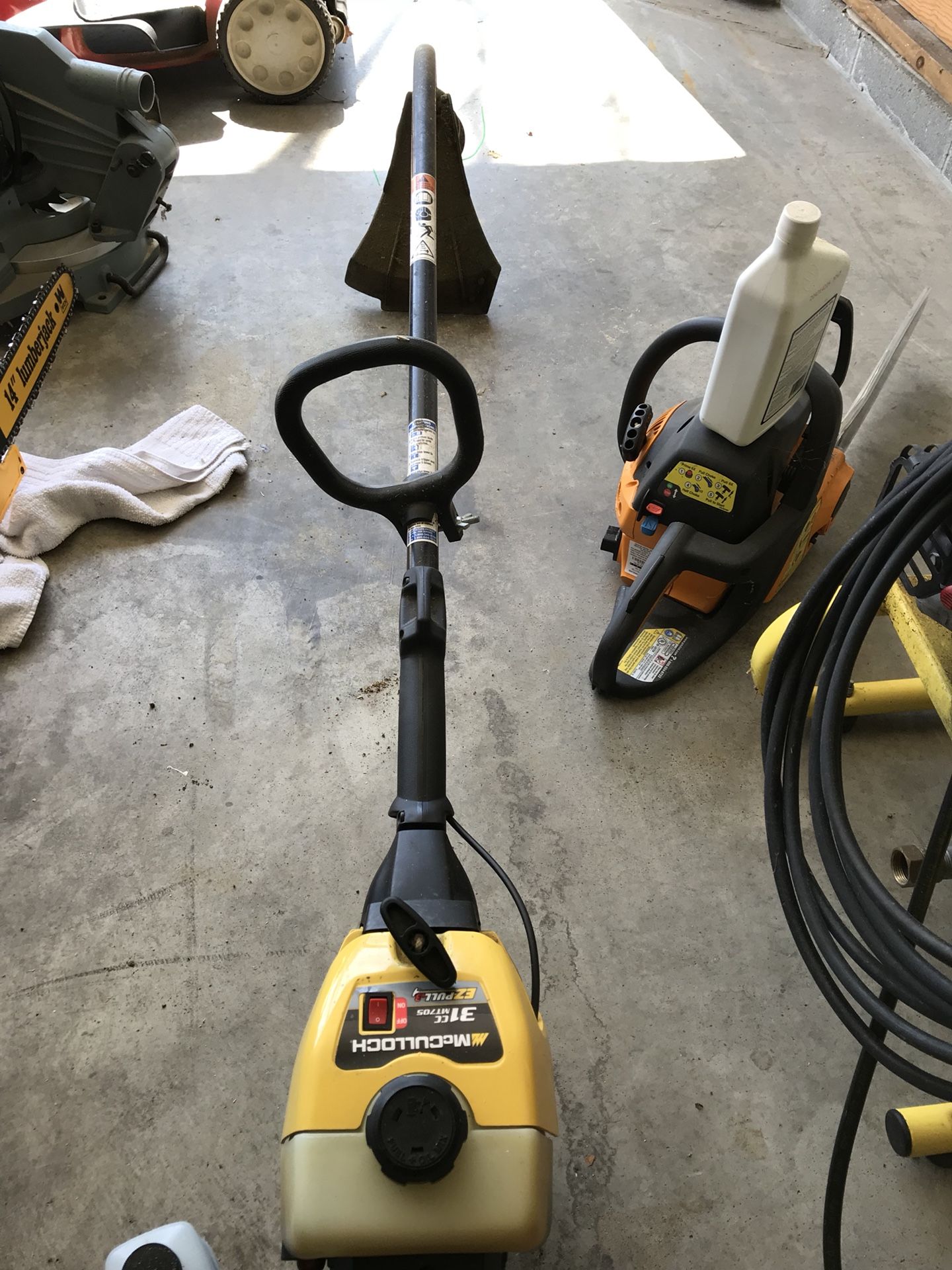 Mcculloch 31cc weed eater deals