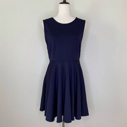 Tobi Women’s Size Large Deep Purple Skater Dress