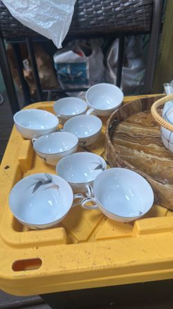 Tea pots/cups