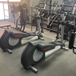 Life Fitness ellipticals 