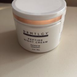 New and Sealed Drmtlgy Peptide Night Cream Renew 2. 1oz Quick Ship 