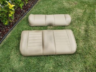 EZGO golf cart seat and back cushion