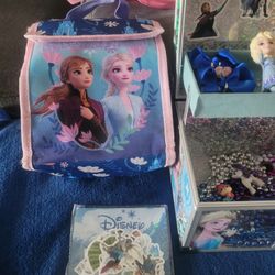New Frozen Backpack with Utensils Lot 