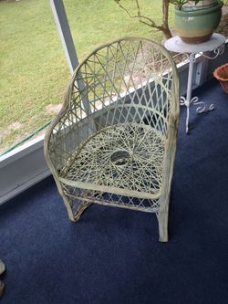 Russel Woodard mid century spun side chair