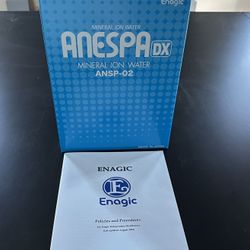 Brand New, Unopened Enagic ANESPA DX Home Spa System – Still in Original Shipping Box!
