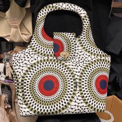 African Traditional Prints Handbag Purse 
