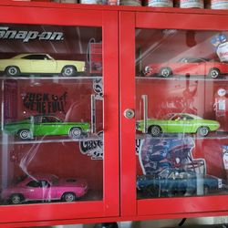 Snapon Pulley Cabinet Displays 