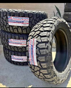 🌀🔱 275 55 R 20 vendo llantas nuevas marca American