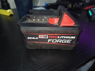 Milwaukee M18 Forge xc6.0 battery
