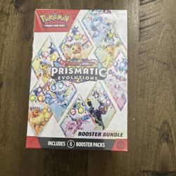 Pokemon Scarlet & Violet Prismatic Evolutions Booster Bundle Box New Sealed
