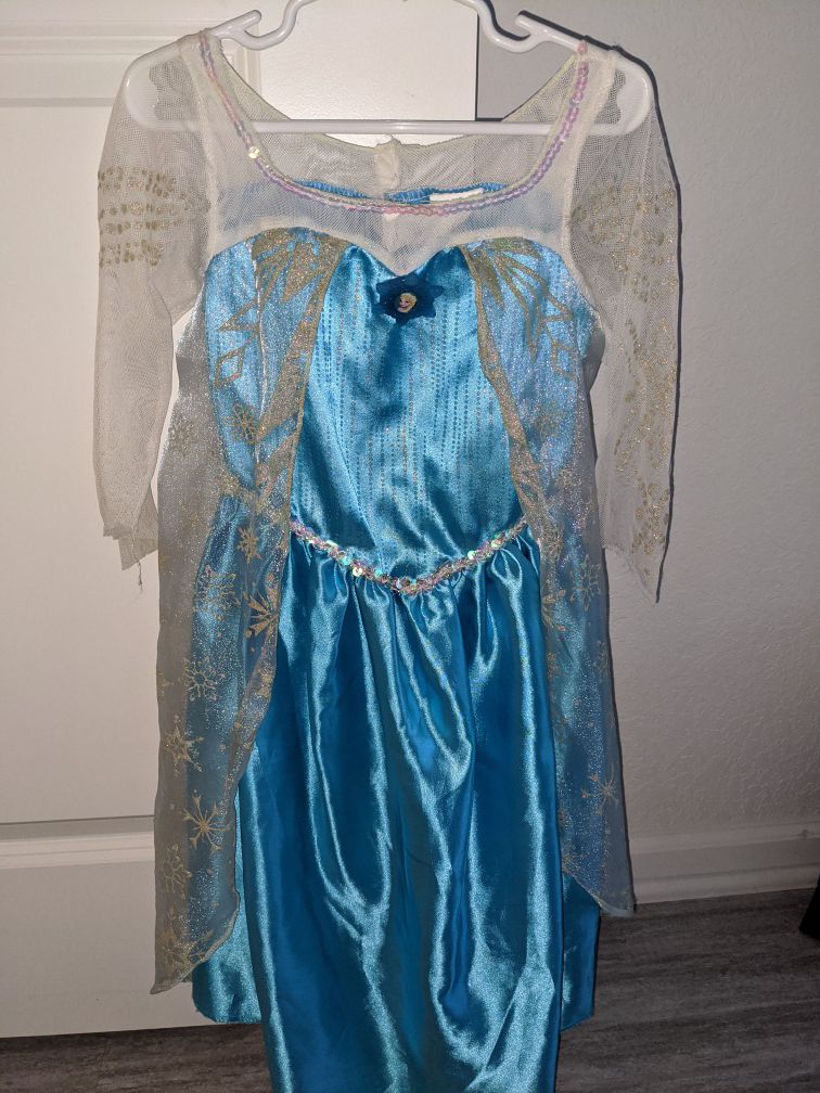Disney Elsa frozen dress costume