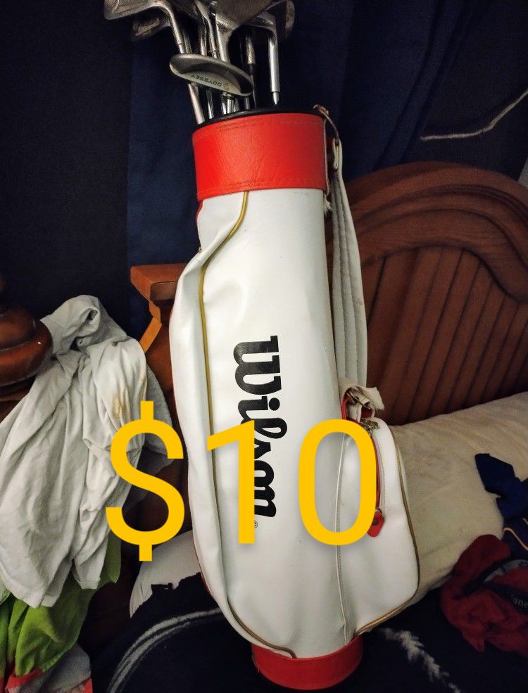 wilson golf bags  with full club sets