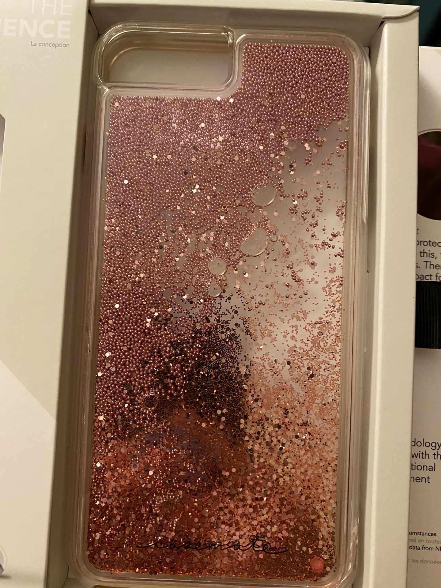 Case mate pink waterfall case.
