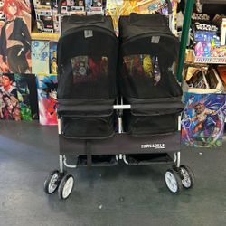 Dog Double Stroller