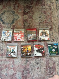 Lot of 8 PS3 Games!