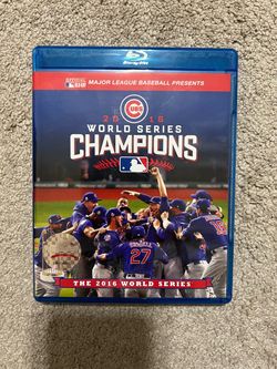 2016 Chicago Cubs World Series Champions Blu-ray