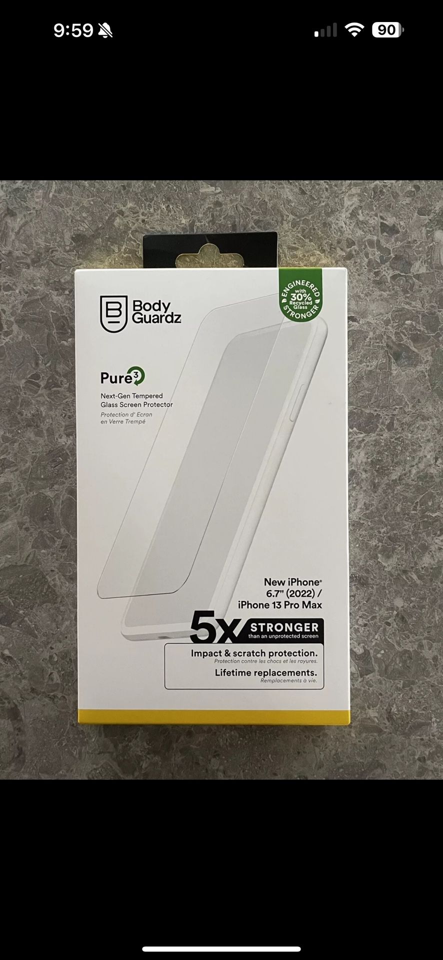 iPhone 13 Pro Max Glass Protector