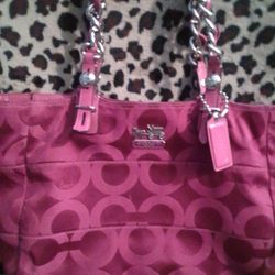 pink Coach bag/purse