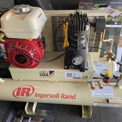 Ingersoll Rand Wheelbarrow Air Compressor 