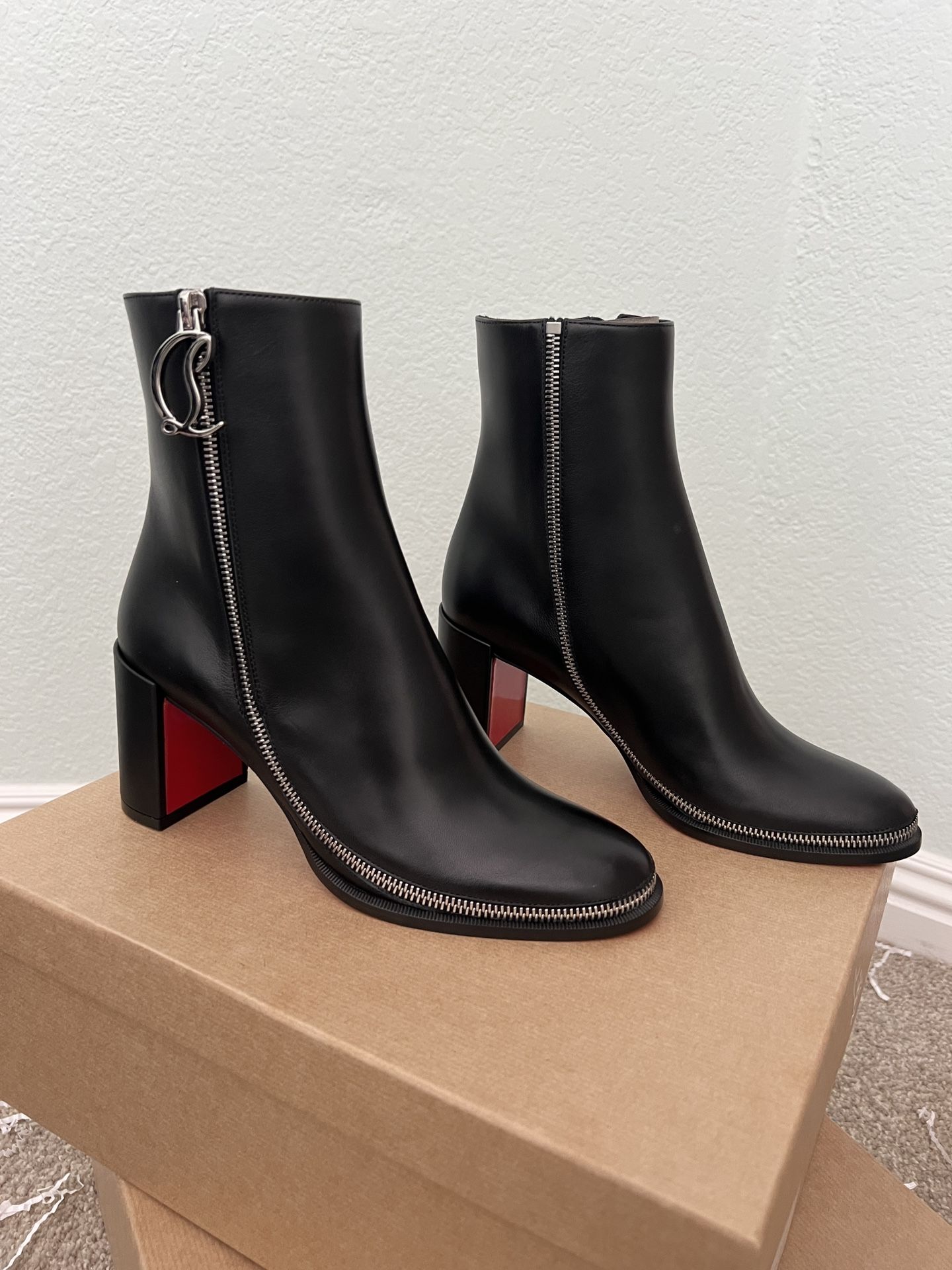 Christian Louboutin CL Zip 70 Booty Heel