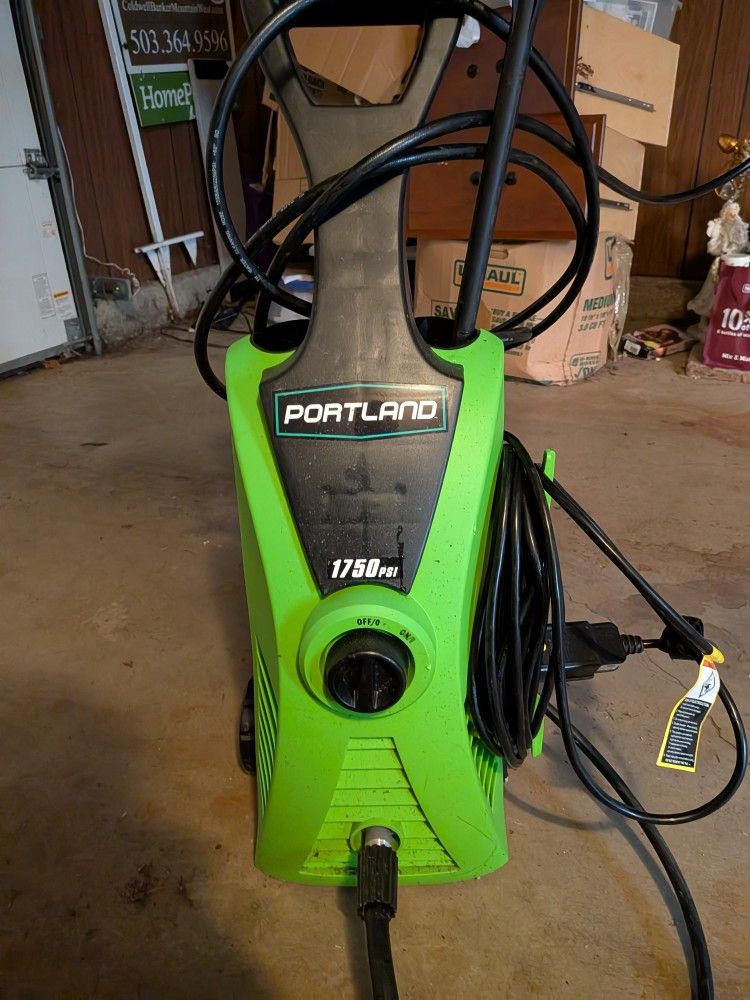 Portland Electric Pressure Washer 1750 PSI