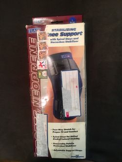 Stabilizing knee support brace