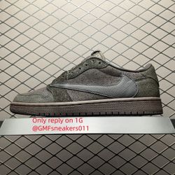Travis Scott x Air Jordan 1 Low  Velvet Brown