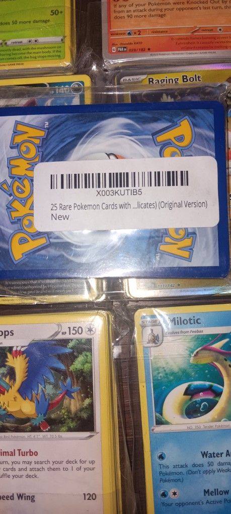 19 - 25 pack Rare Pokémon Cards