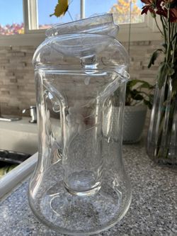 Vintage Princess house Crystal Pitcher 