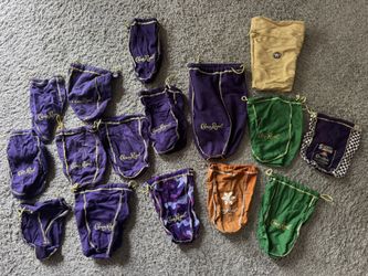 16 CROWN ROYAL BAGS