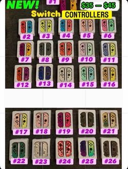 Controllers compatible with Nintendo Switch 1 • Joy-Cons / left + right joycon • wireless