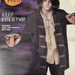 BILLY BUTCHERSON COSTUME HOCUS POCUS COSTUME NEW