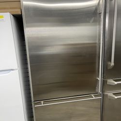 GE Monogram 36” Built In Refrigerator In Stainless Steel New Open Box