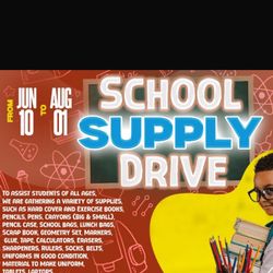School Supply Drive