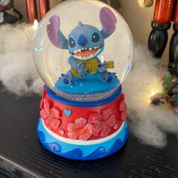 LILO And Stitch Ice Globe Disney 