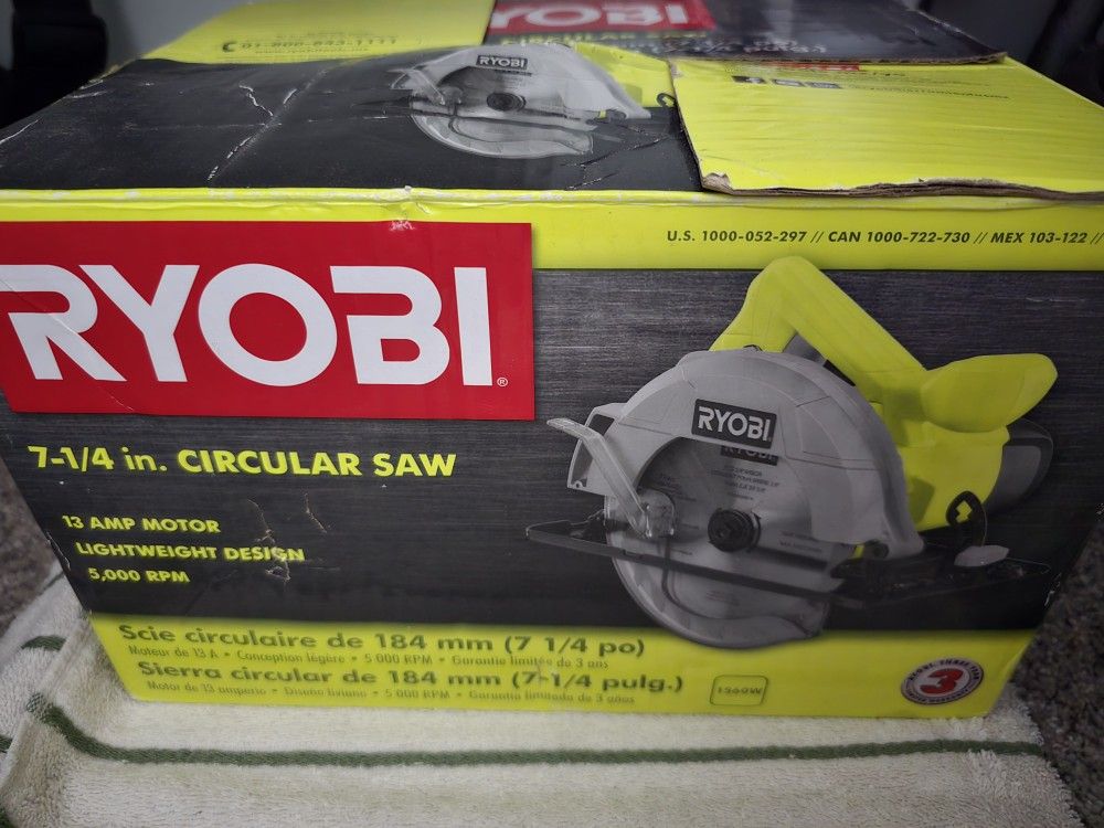 Ryobi Circular Saw Corded/ Sony Door Speakers 4x6