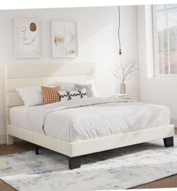 PLATFORM BED SIZE QUEEN