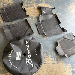 Bronco Tire Cover And Mats