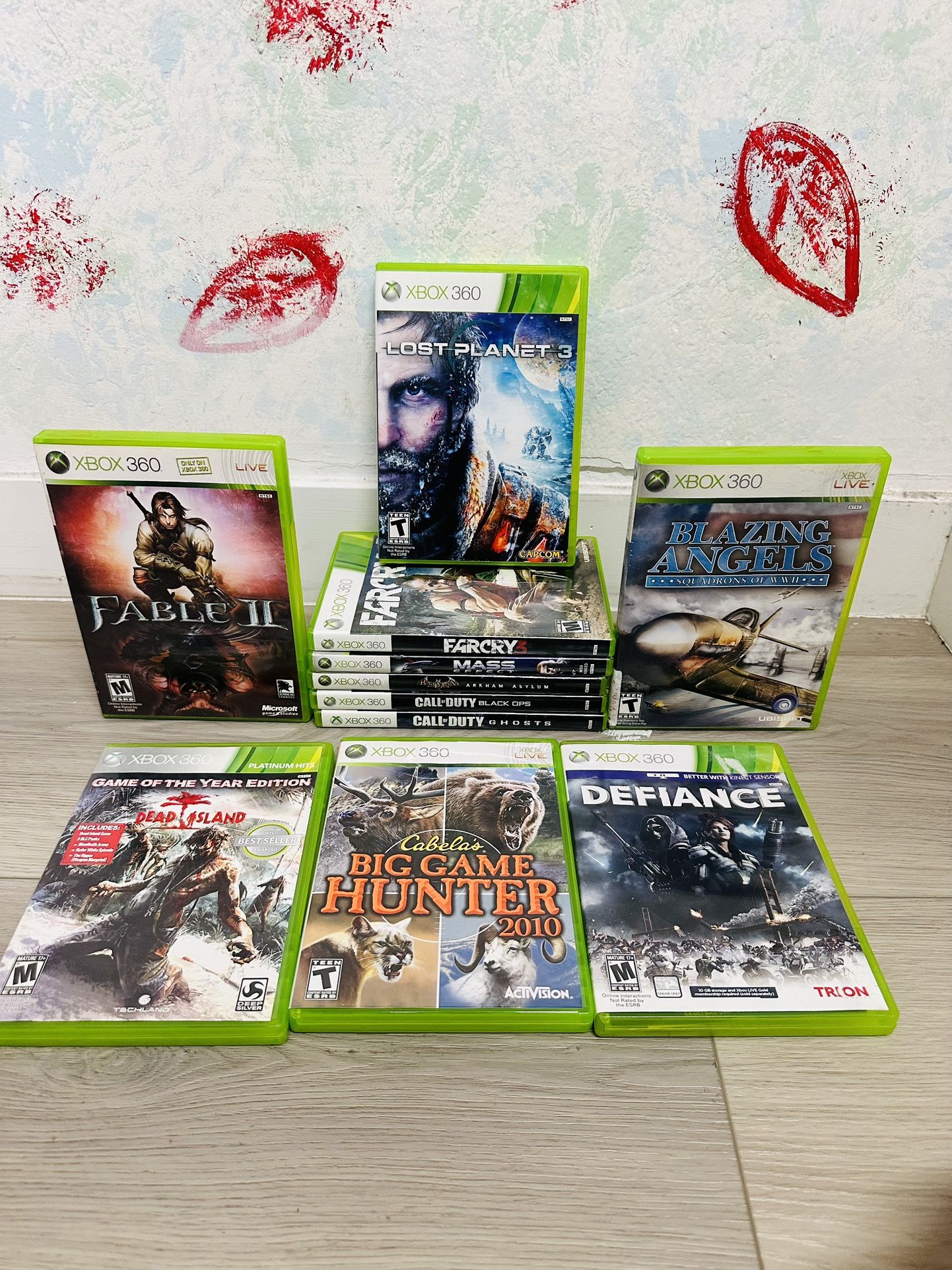 Games Xbox 360 ( Used - Condition Very Good ) $9/ea