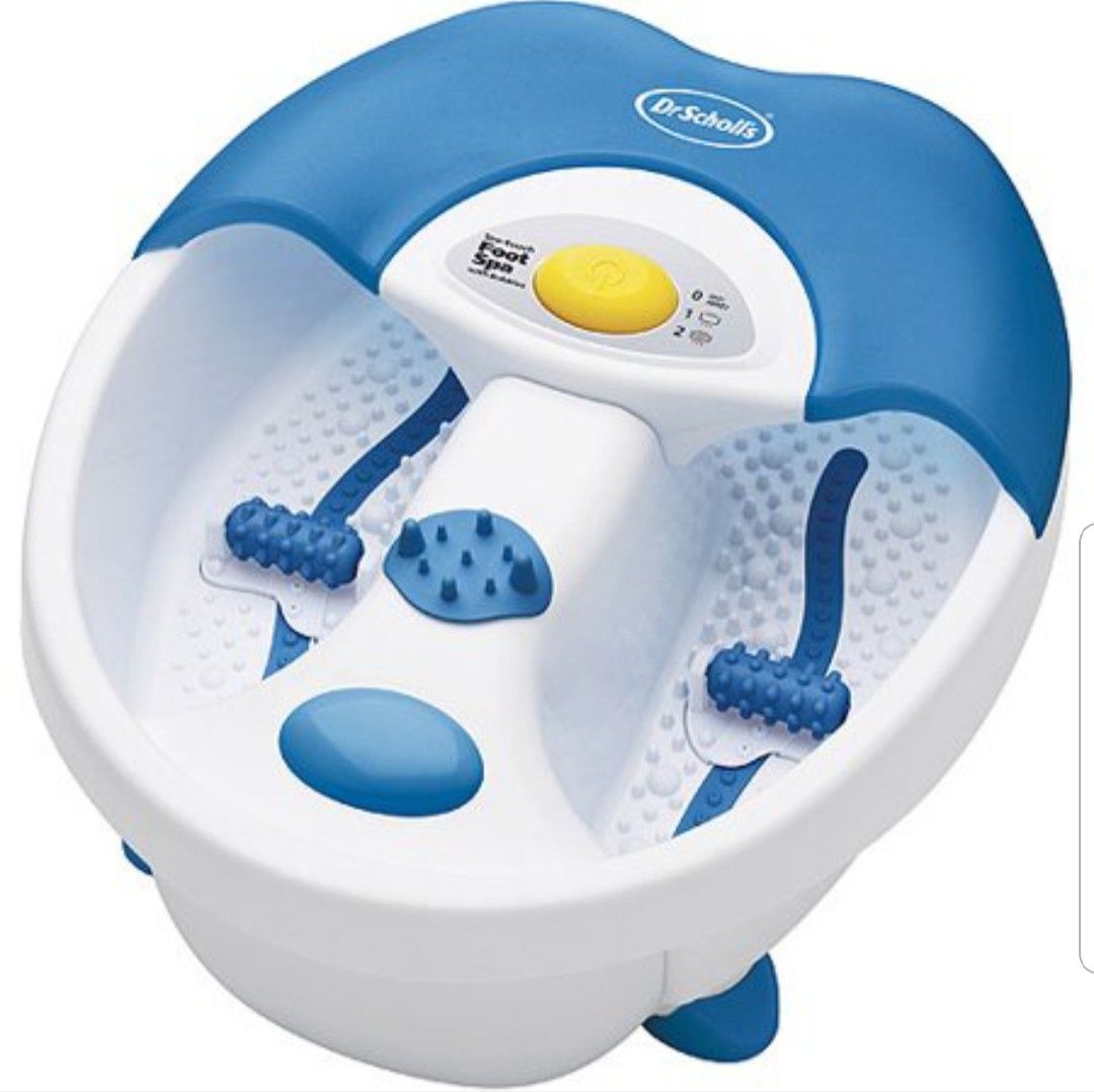 Dr. Scholl's Toe-touch Foot Spa w/ massage and bubbles