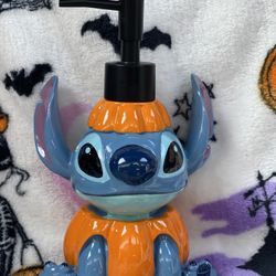 Pumpkin Stitch Halloween Hand Soap Dispensary