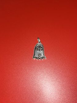 Gucci Ghost Pendant .925 Sterling Silver 
